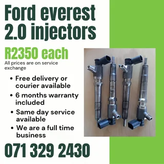 Ford Everest 2.0 Injectors For Sale With Warranty Included
