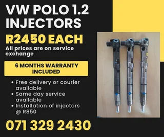 Vw Polo 1.2 Injectors For Sale With Warranty