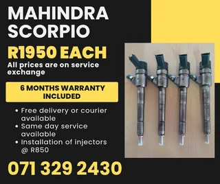 Mahindra Scorpio Injectors For Sale With Warranty