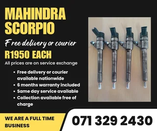 Mahindra Scorpio Injectors For Sale With Warranty Included