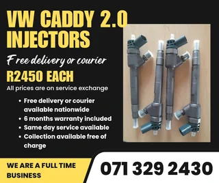 Vw Caddy 2.0 Injectors For Sale With Warranty Included