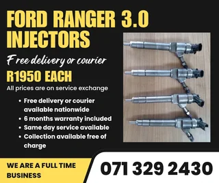Ford Ranger 3.0 Injectors For Sale With Warranty