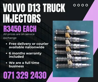 Volvo D13 Truck Injectors For Sale With