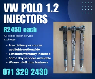 Vw Polo 1.2 Injectors For Sale With Warranty Included