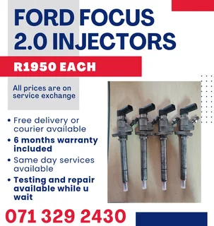 Ford Focus 2.0 Injectors For Sale With Warranty