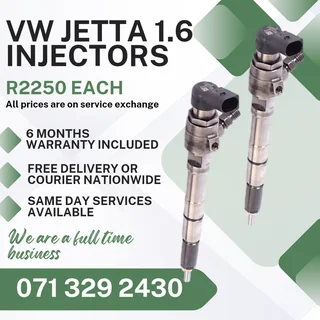 Vw Jetta 1.6 Injectors For Sale With Warranty Included