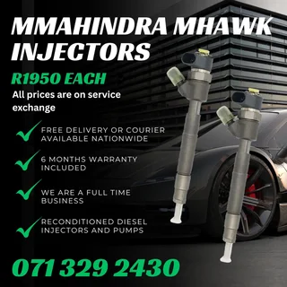 Mahindra Mhawk 2.2 Injectors For Sale With Warranty