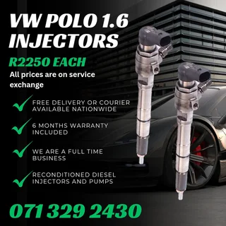 Vw Polo 1.6 Injectors For Sale With Warranty
