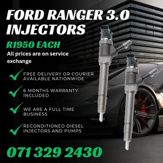 Ford Ranger 3.0 Injectors For Sale With Warranty Included