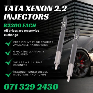 Tata Xenon 2.2 Injectors For Sale With Warranty