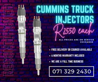 Cummins Truck Injectors For Sale With Warranty Included