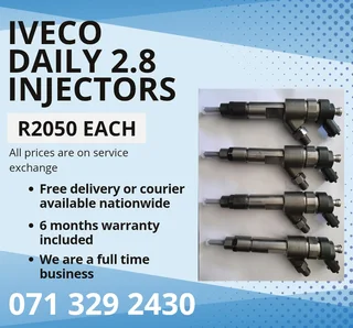 Iveco Daily 2.8 Injectors For Sale With Warranty