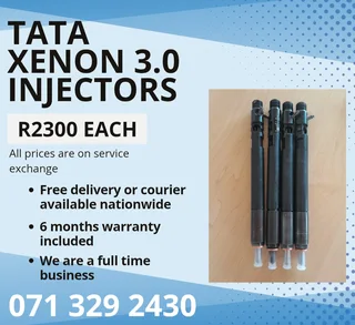 Tata Xenon 3.0 Injectors For Sale With Warranty