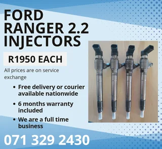Ford Ranger 2.2 Injectors For Sale With Warranty