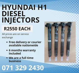 Hyundai H1 Injectors For Sale With Warranty Included