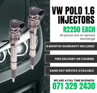 Vw Polo 1.6 Injectors For Sale With Warranty
