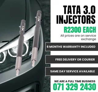 Tata 3.0 Injectors For Sale With Warranty Included