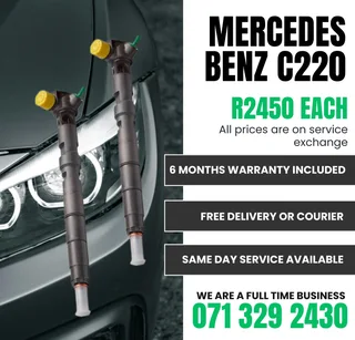 Mercedes Benz C220 Injectors For Sale With Warranty