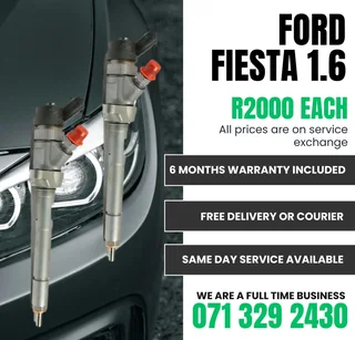 Ford Fiesta 1.6 Injectors For Sale With Warranty