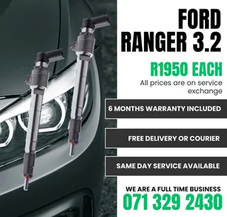 Ford Ranger 3.2 Injectors For Sale With Warranty Included