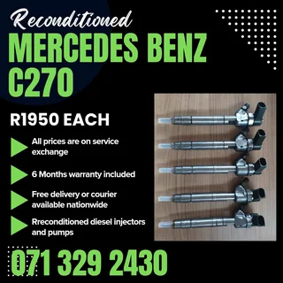 Mercedes Benz C270 Injectors For Sale With Warranty Included