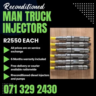 Man Truck Injectors For Sale With Warranty Included