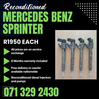 Mercedes Benz Sprinter Injectors For Sale With Warranty Included