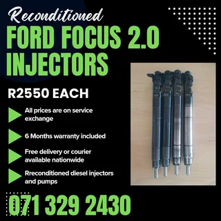 Ford Focus 2.0 Injectors For Sale With Warranty