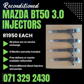 Mazda Bt50 3.0 Injectors For Sale With Warranty