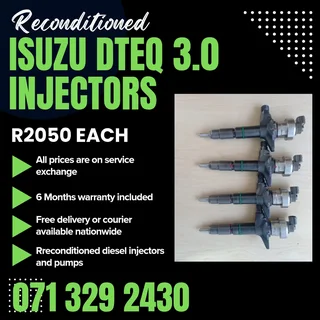 Isuzu Dteq 3.0 Injectors For Sale With Warranty Included