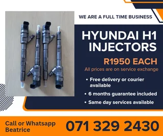 Hyundai H1 Injectors For Sale With Warranty