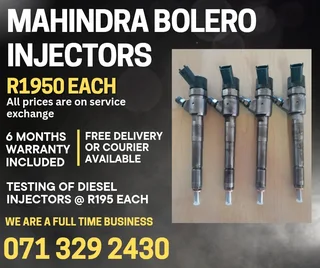 Mahindra Bolero Injectors For Sale With Warranty Included