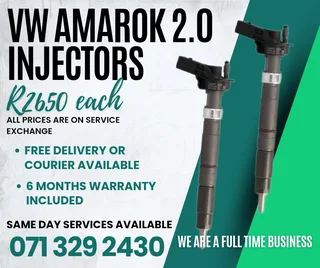 Vw Amarok 2.0 Injectors For Sale With