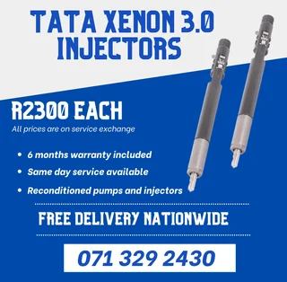 Tata Xenon 3.0 Injectors For Sale With Warranty