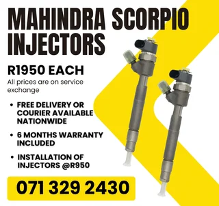 Mahindra Scorpio Injectors For Sale With Warranty