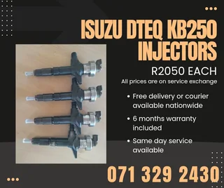 Isuzu Dteq Kb250 Injectors Is The One That