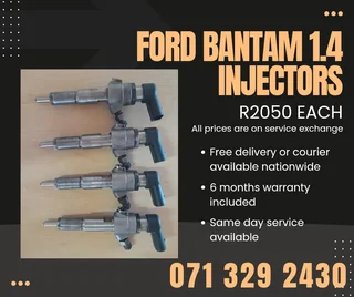Ford Bantam 1.4 Injectors For Sale With