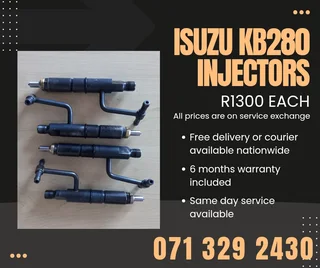 Isuzu Kb280 Injectors For Sale With Warranty