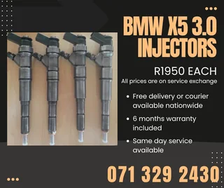 Bmw X5 3.0 Injectors For Sale With Warranty