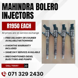 Mahindra Bolero Injectors For Sale With Warranty Included