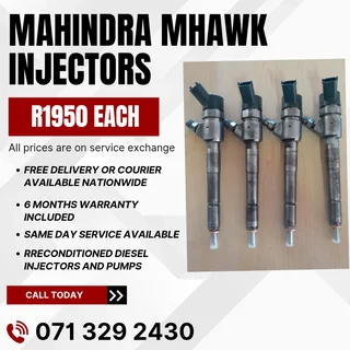 Mahindra Mhawk 2.2 Injectors For Sale With Warranty