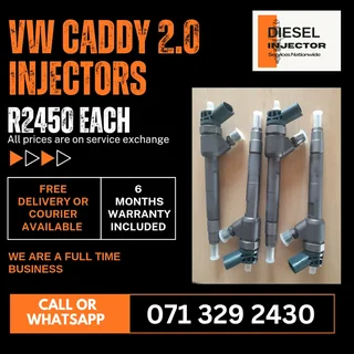 Vw Caddy 2.0 Injectors For Sale With Warranty
