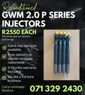 Gwm 2.0 P Series Injectors For Sale With Warranty