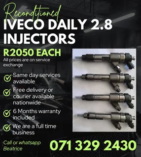 Iveco Daily 2.8 Injectors For Sale With Warranty