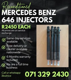 Mercedes Benz 646 Injectors For Sale With Warranty