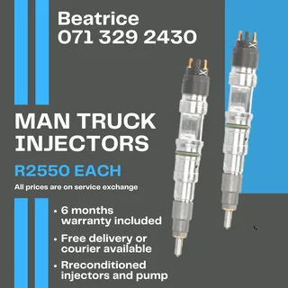Man Truck Injectors For Sale With Warranty