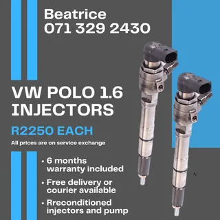 Vw Polo 1.6 Injectors For Sale With Warranty