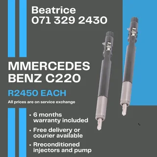 Mercedes Benz C220 Injectors For Sale With Warranty Included