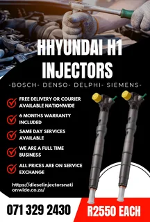 Hyundai H1 Injectors For Sale With Warranty