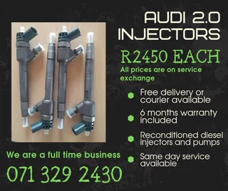 Audi 2.0 Injectors For Sale With Warranty